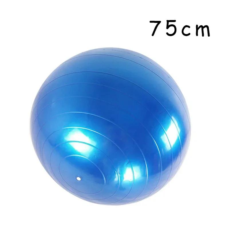 45 To 85 Cm Large Yoga Ball PVC Inflatable Yoga Practice Ball Thickened Gym Fitness Ball Exercise Home Fitness Pilates Active Balance Ball