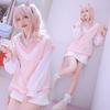 [Milky Time] Project Sekai Mizuki Akatsukiyama Cosplay Uniform Anime Game Donut and Peace Sign