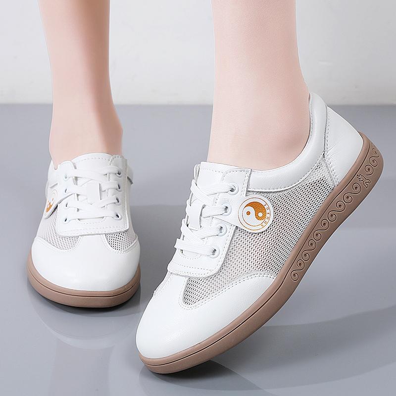 Summer New Product Women's Taekwondo Shoes Mesh Breathable Kung Fu Martial Arts Tai Chi Karate Fitness Shoes