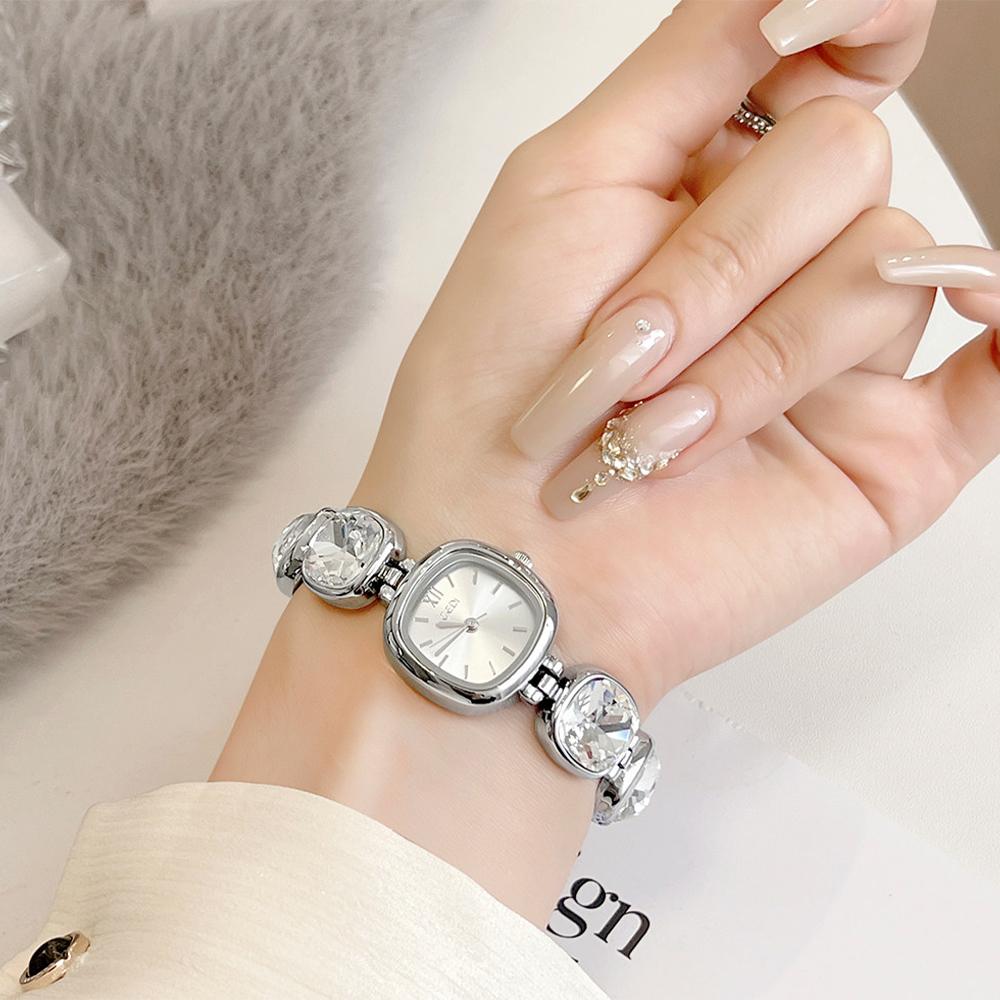 GEDI Women's Wristwatch Luxury Women Diamond Bracelet Quartz Watches Waterproof Fashion Watch Elegant Gifts for Woman Girlfriend