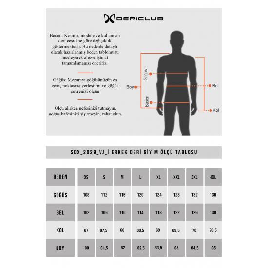 Herrenmantel, pflanzlicher Innenmantel aus echtem Leder
