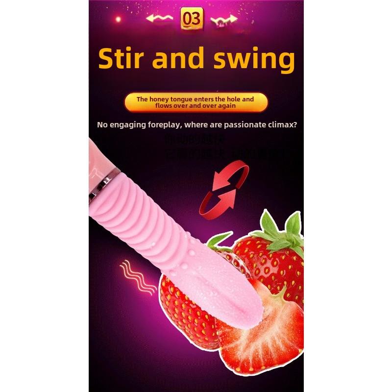 Tongue Licker Heated Female Masturbator Clitoral Stimulation Flirting Massage Vibrator Sex Toys