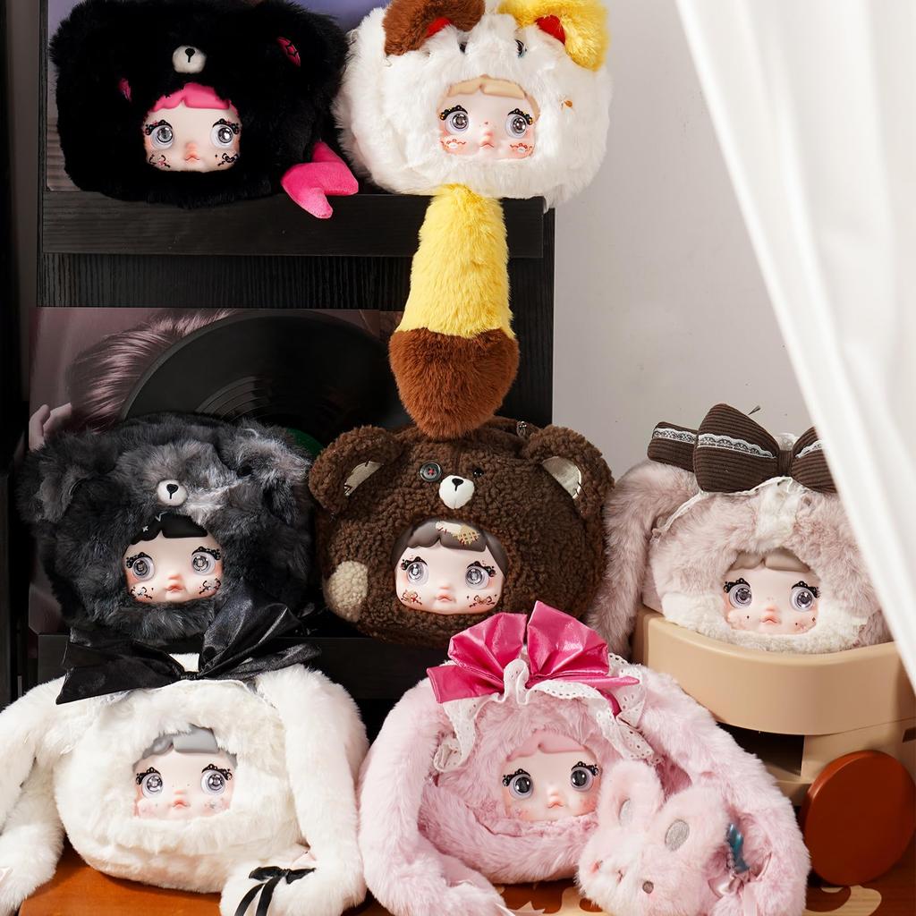 TOP TOY Nommi Storage Series Plush Pendant Gacha Gacha Blind Box Figure Plastic Model Premium Storage Plush Birthday Present Original Character