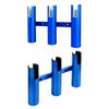 Quick Release Aluminum Fishing Rod Support 3 Tube Corrosive Component For Long Casting