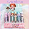Cute Cartoon Cotton Doll Sticky Push Pen For Students Girls And Wholesale Stationery Supplies Independent Model 926)