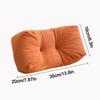 Soft Ergonomic Back Pillow 35x16x20cm Low Back Pain Relief Chair Cushion  for Car Seat Bed