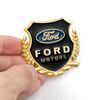 3D Metal Car Body Emblem Stickers Trunk Badge Decoration Decal Accessories For Ford Focus Ranger Fiesta Mondeo Kuga j177 Mustang ST