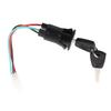 3 Wire Ignition Switch with 2 Keys Replacement for 50cc 70cc 90cc 110cc 150cc 200cc 250cc Go Kart