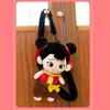 Zha Ne 2 Themed Cute Cartoon Plush Backpack Arched Shoulder Children Straps