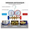 Alloy AC Manifold Gauge Set Refrigeration Auto Kit  Conditioning Pressure Leak Testing