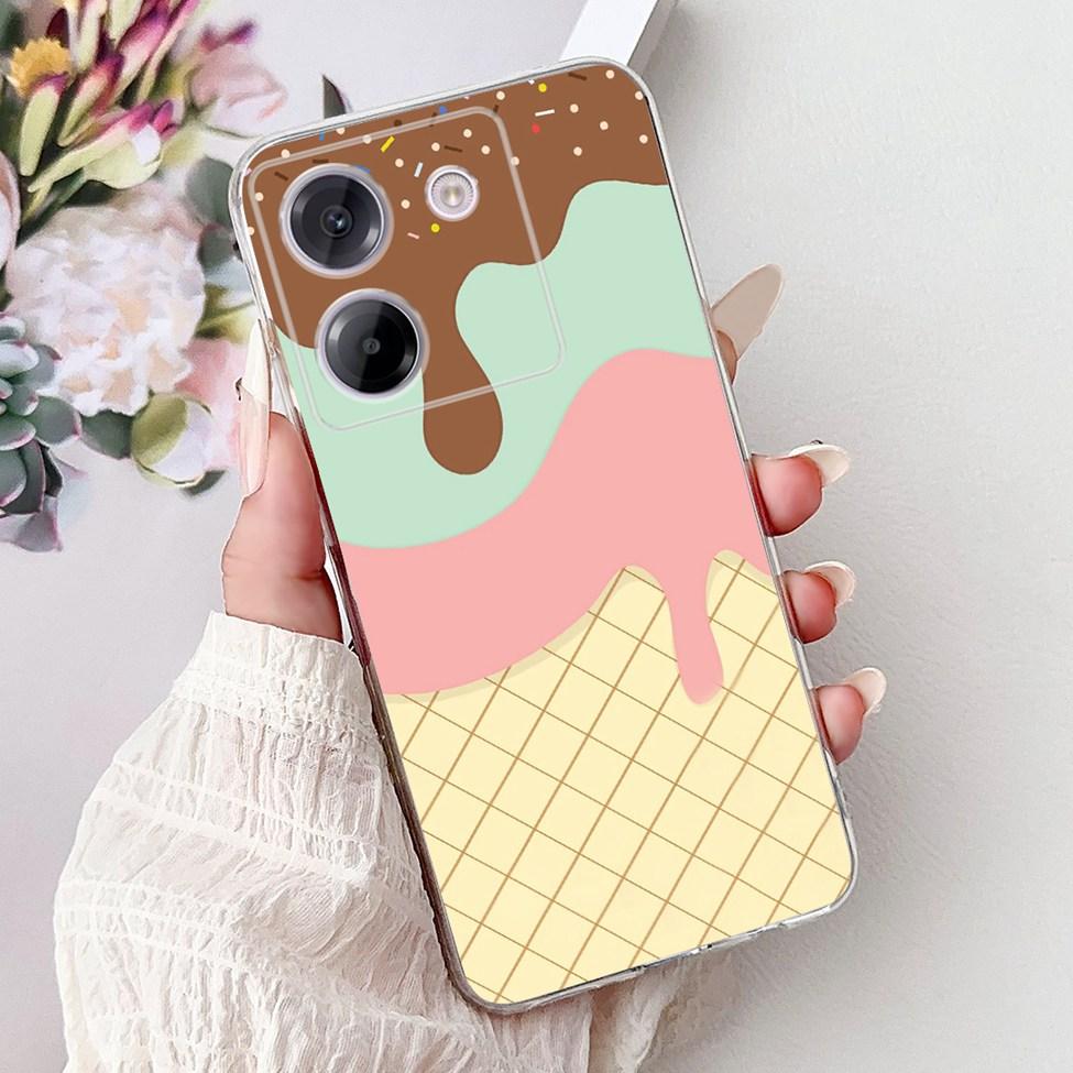 For Xiaomi Poco M7 Pro 5G Case Clear Fashion Luxury Cartoon Funny Cool Painted Soft Phone Case For Poco M7 Pro 5G Back Cover