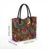  Bohemian Pattern Tote Bag Large Shoulder Handbag for Daily Use 