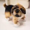 Cute Pet Dog Stuffed Doll Simulation Stand Baggle Dog Toy French Bulldog Plush  Stuffed Animal
