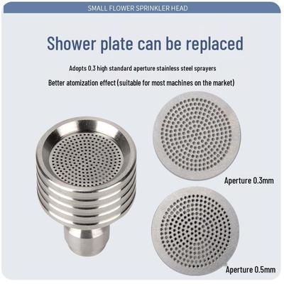 1/4 Quick Connect High Pressure Car Wash Gun - Stainless Steel Shower Head & Soft Nozzle for Watering, Vegetable Washing & Wheel Cleaning