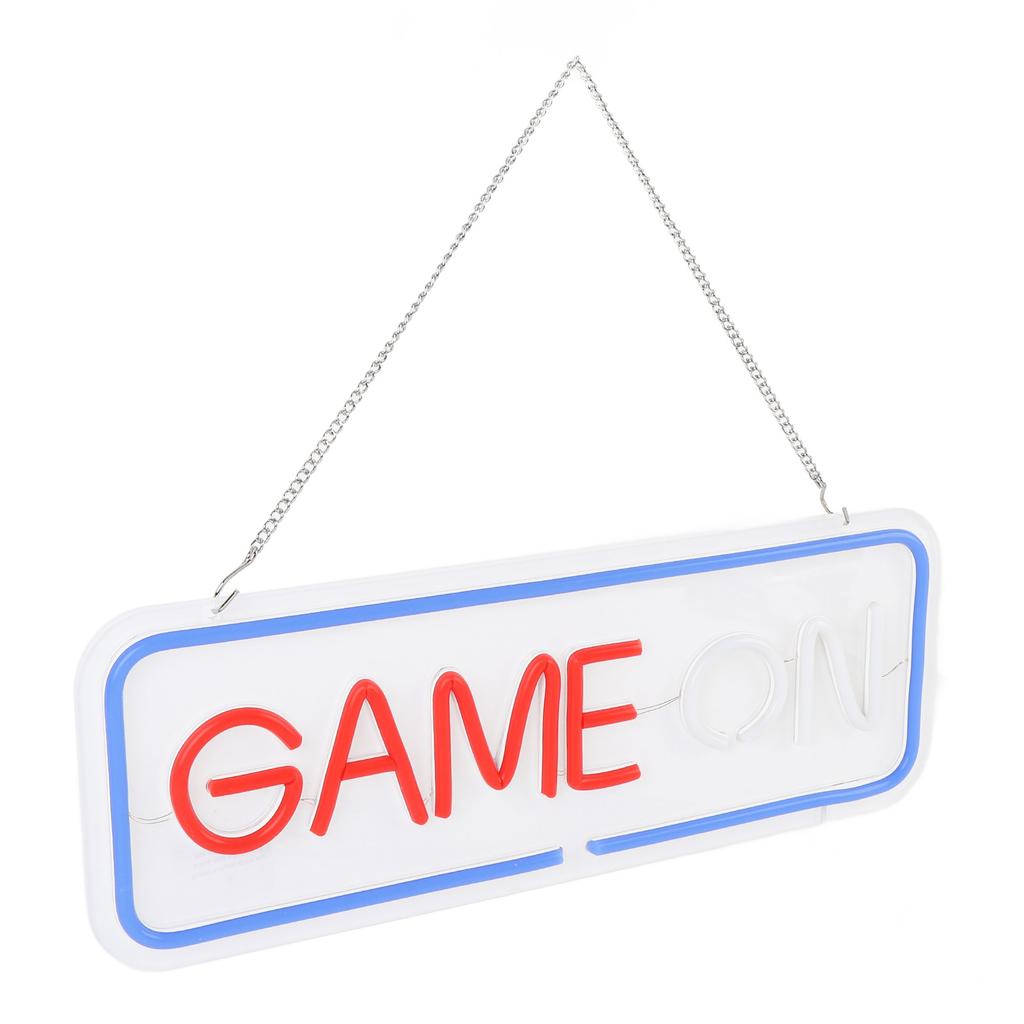 Gaming Neon Sign Colorful USB Powered Adjustable Brightness Wall Decor LED Neon Light Sign for