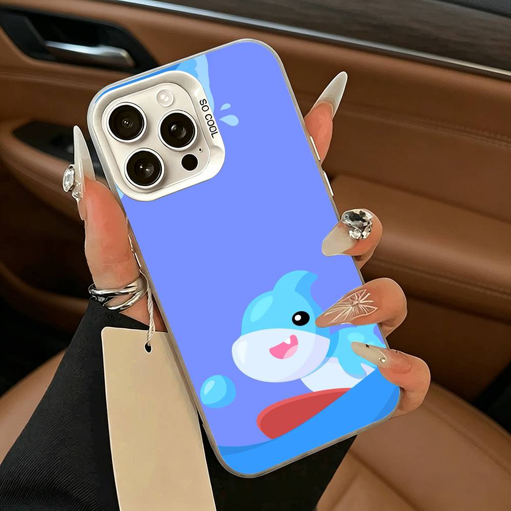 Adopt Me Game Phone Case For iPhone 11 12 13 14 15 16Pro Max Plus White Silver  Phone Cover