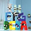 Moc 26 Styles English Alphabet A-Z Numbers Letters Building Blocks Set Legend Letters Educational Unisex Bricks Puzzle Kids Toys