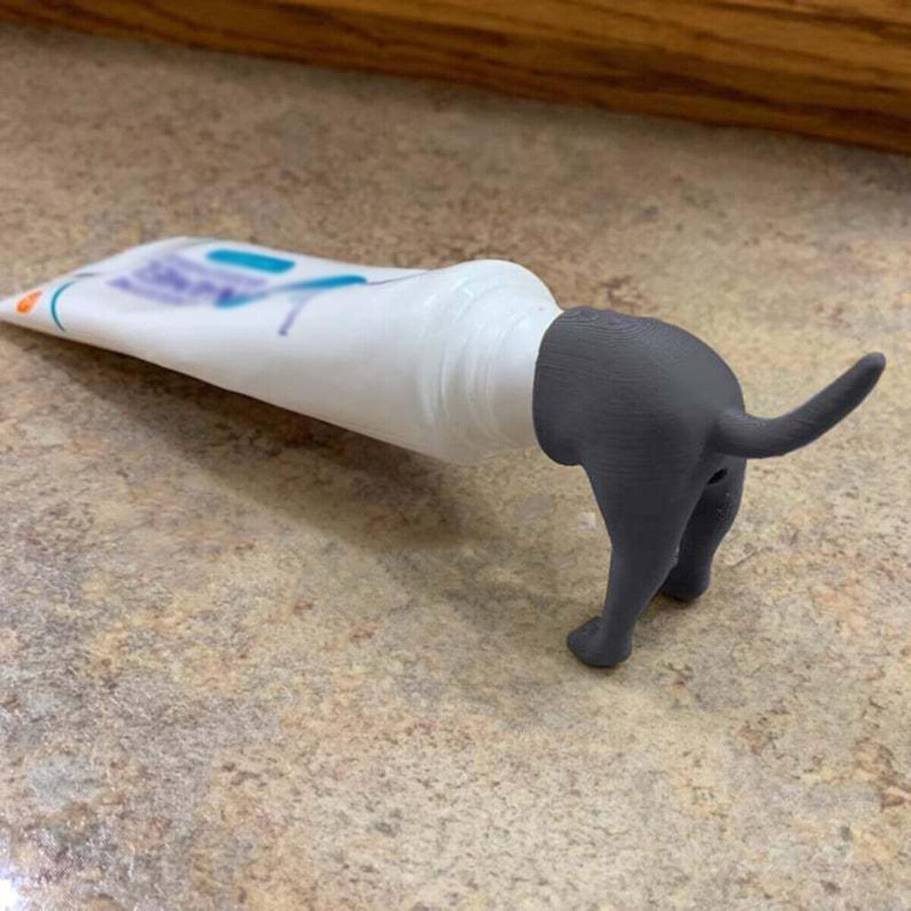 Οδοντόκρεμα Topper Pooping Dog Butt Toothpaste Squeezer Toothpaste Cap Dispenser