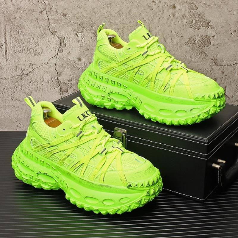 Fashion Retro tire shoes, Paris dad shoes, comfortable and breathable mesh men's shoes, inner sports casual shoes  b33