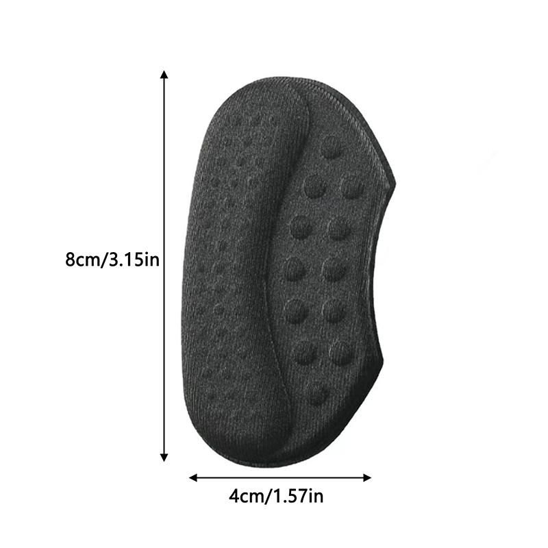 1 Paar High Heel Schoner Schuhabsatz Aufkleber Anti-Verschleiß Polsterpads Größe Verstellbar Fersenpolster