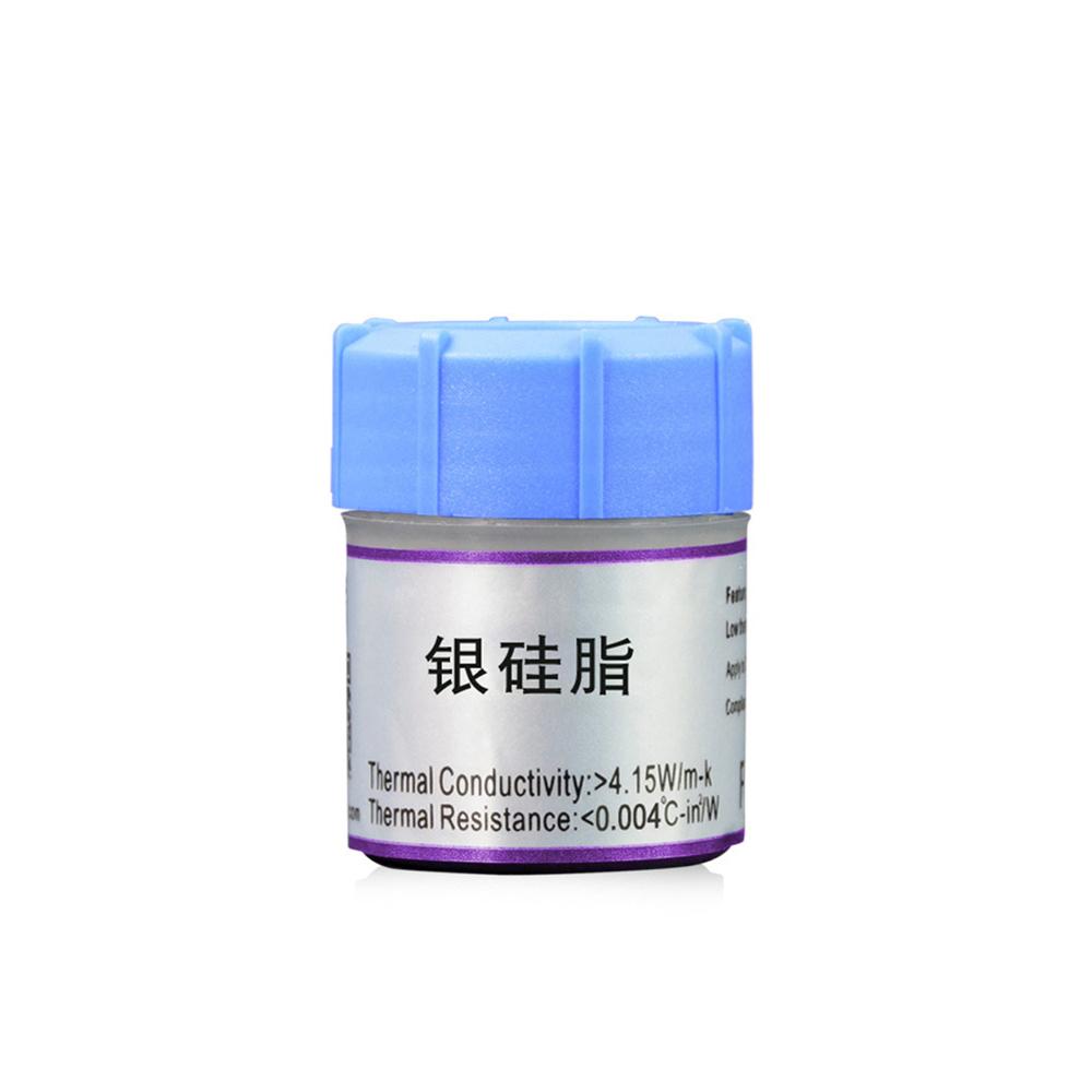 

25 г серебряной термопасты для кулеров, теплоотводящая паста, термопаста, теплоотводящая паста для видеокарт, высокая прочность для ЦП, графического процессора PS4