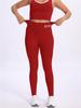 Autumn Colorblock Seamless Yoga Pants