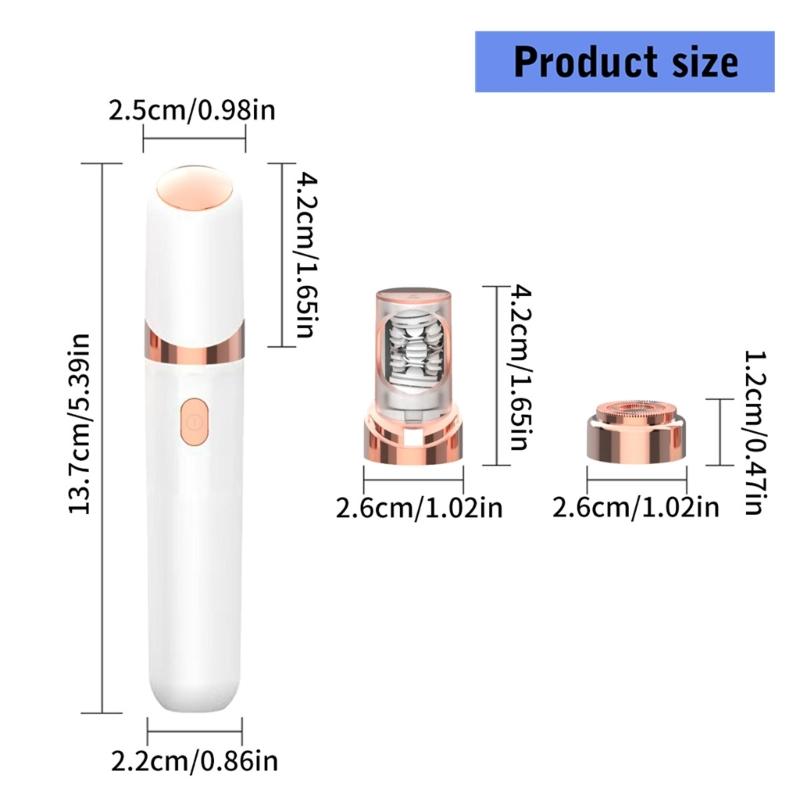 Gentle Electric Hair Removal Device For Ladies Easy Automatic Operate Hair Remover For Sensitive Areas Like Armpits Legs