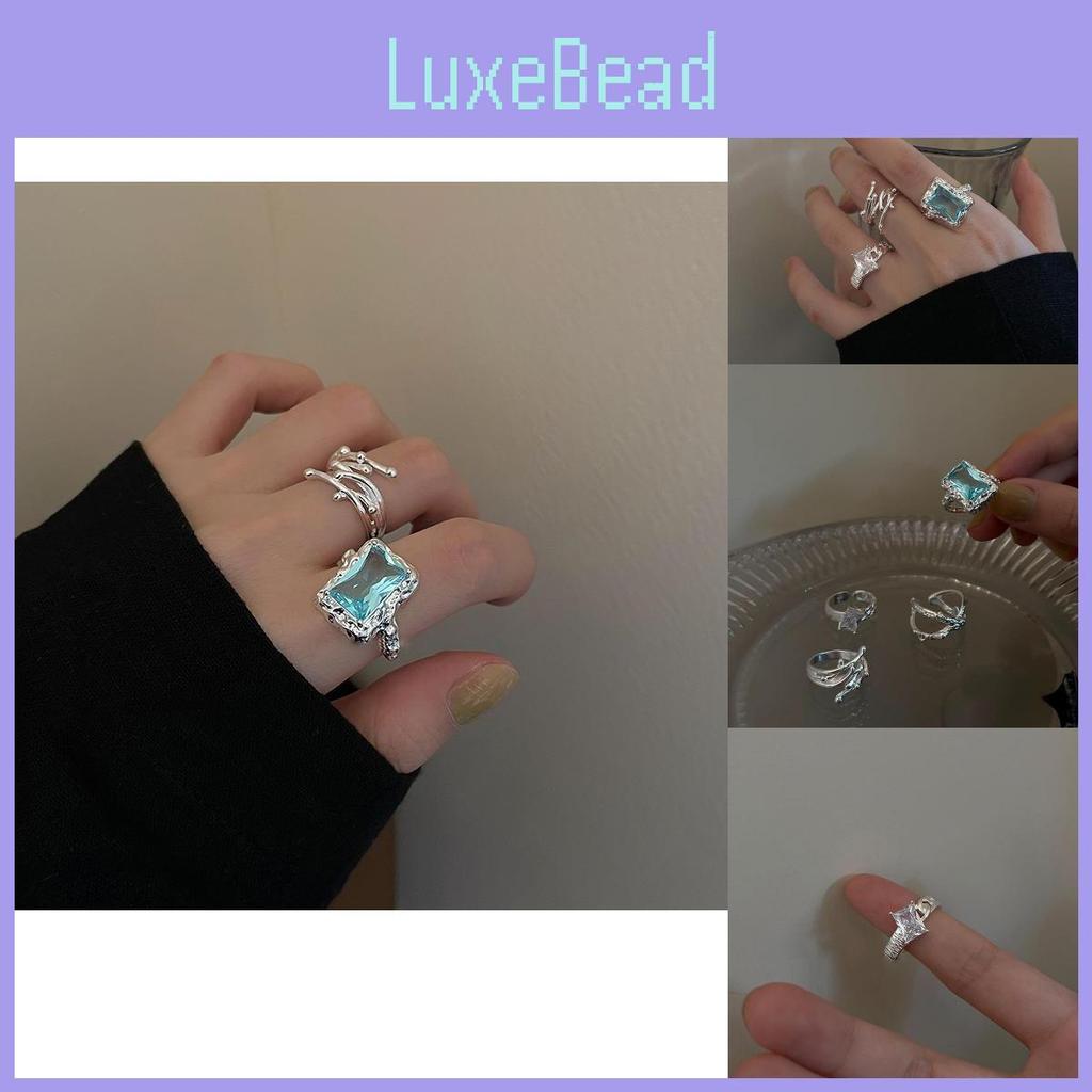 Elegant Geometric Silver Plated Adjustable Ring For Women Unique Design Gift Idea