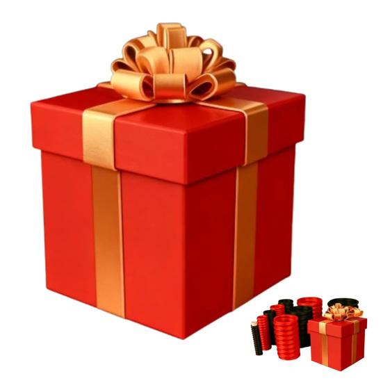 Nested Screw Gift Box Puzzle 10-Layer Matryoshka Style Challenge Reusable Prank Christmas Gift Packaging Container