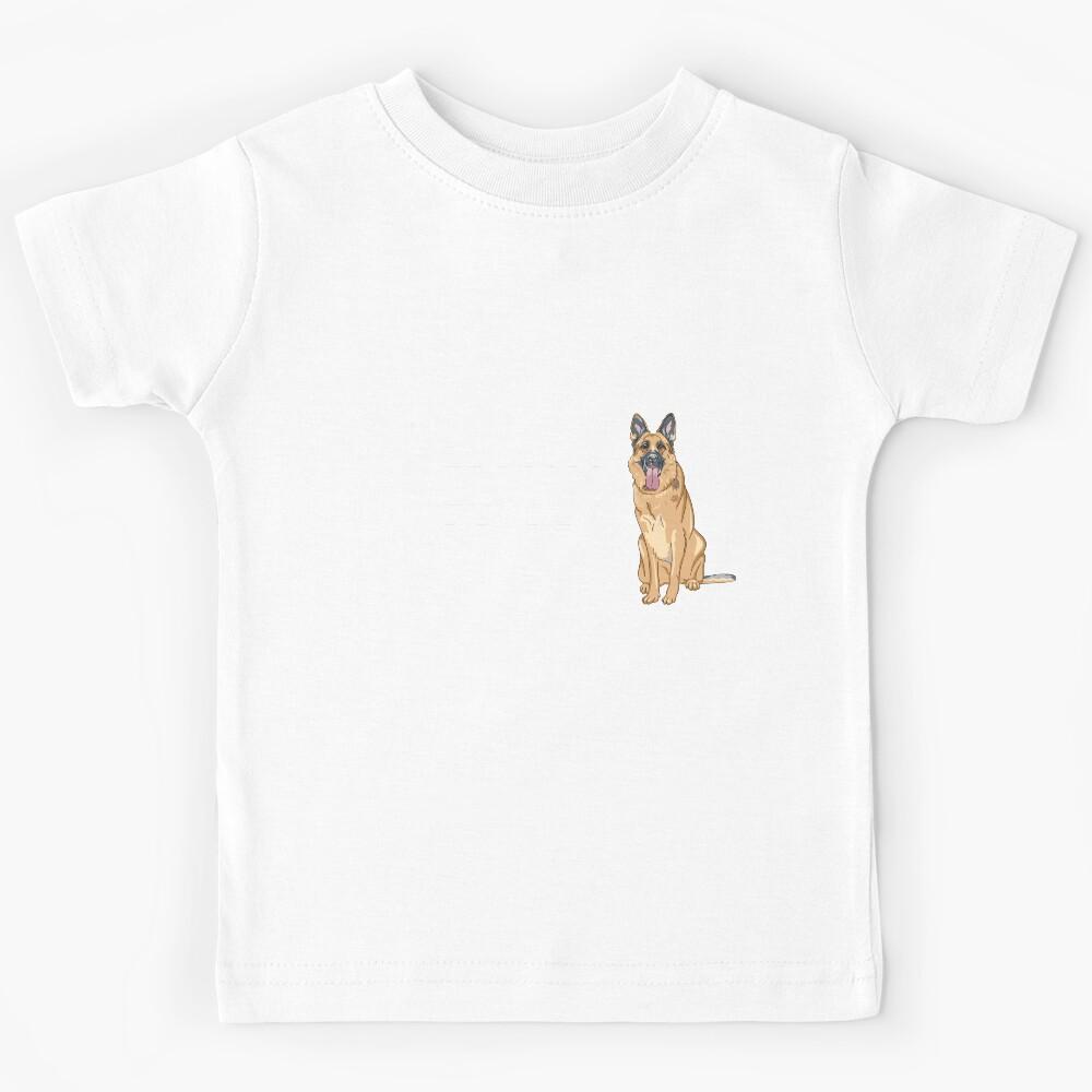 Best German Shepherd dad ever quote Funny Shepherd dad saying Kids T-Shirt 150