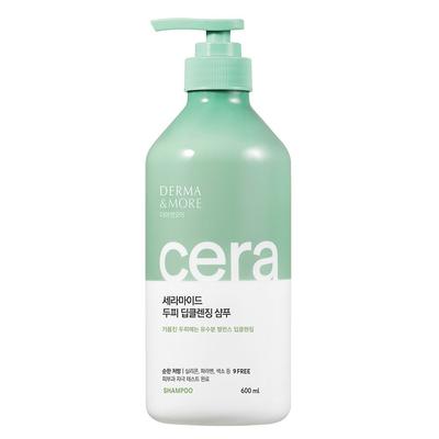 Derma&More Ceramide Scalp Deep Cleansing Shampoo, 600ml, 3 Pcs.