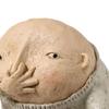 Creative Bathroom Statue, Nose Holding Figurine for Shelf Display