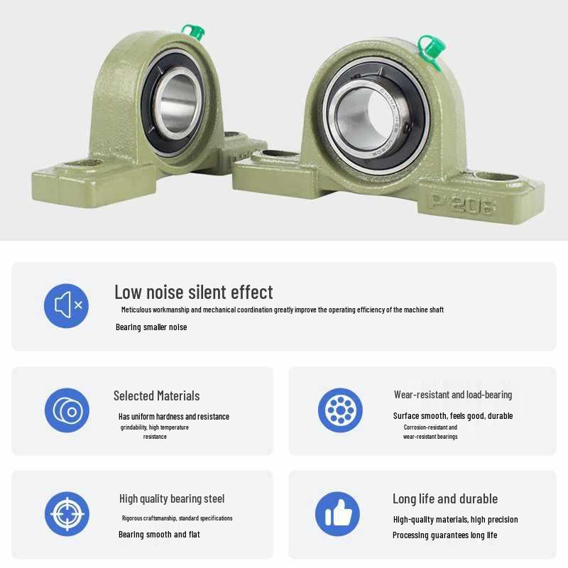 Harbin Spherical Pillow Block Bearing UCP204-210, 212