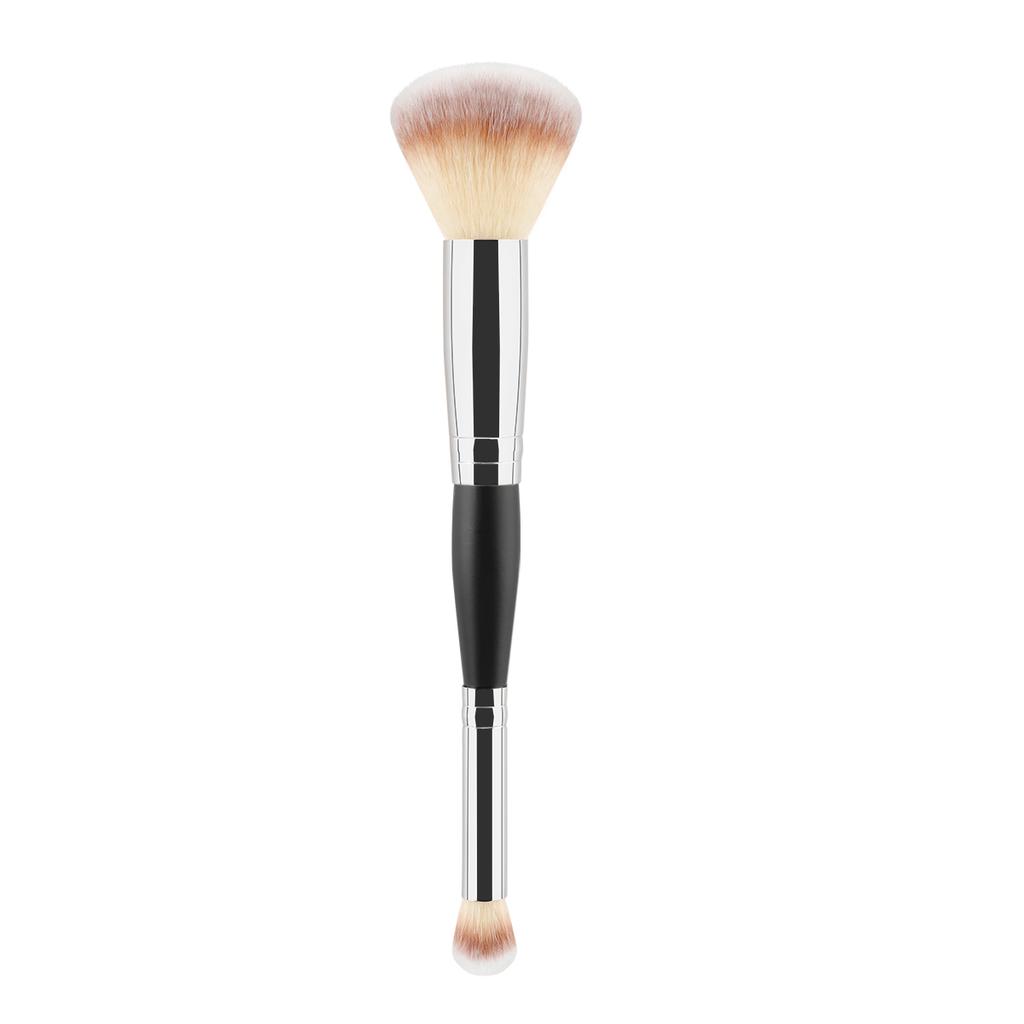 Pinceaux de maquillage professionnels à double tête 2 en 1, pour fond de teint, anti-cernes, surligneur, poudre, blush, outils de beauté