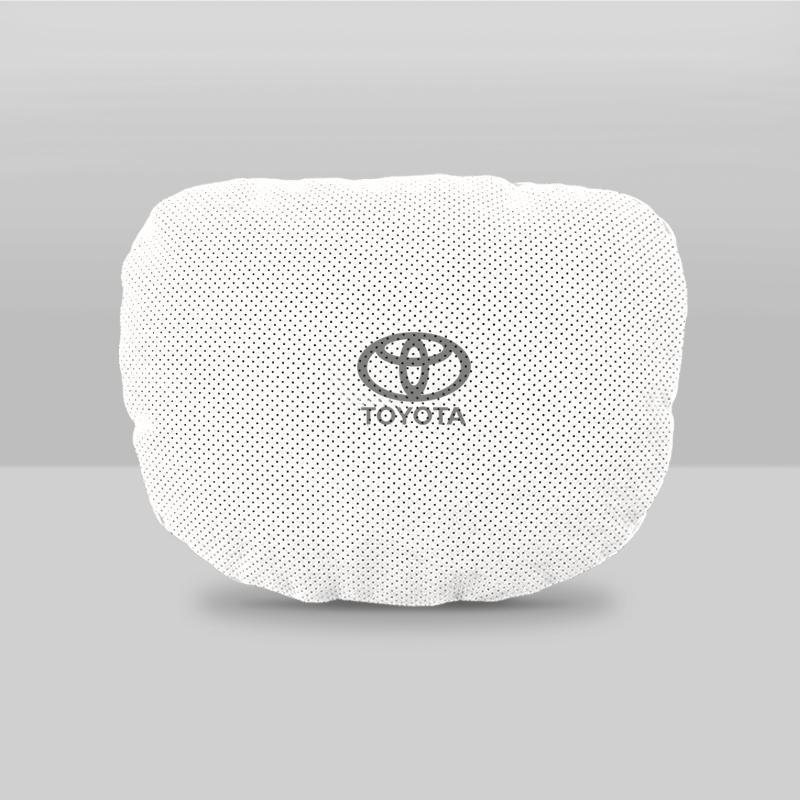 Suede Lumbar Support Cushion for Toyota Headrest - Camry, Highlander, Avalon, RAV4, Wildlander