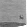 BUFF Merino Midweight Hat Beanie, Unisex Grey Cap