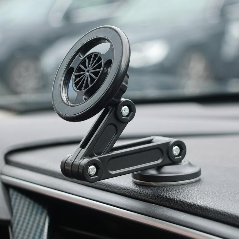 Magnetische Handyhalterung für das Auto Kompatibel für Magsafe 360° Drehung Armaturenbrett Windschutzscheibe Saugfußhalterung Freisprech-Handyständer