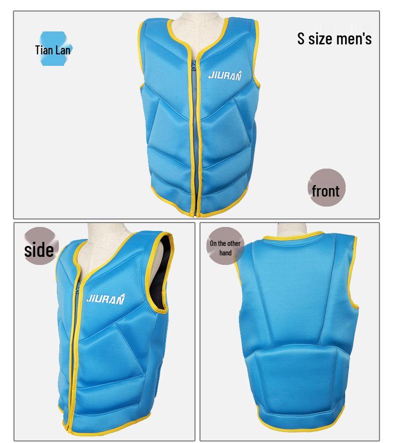 Adult Marine Buoyancy Vest for Swimming, Diving, and Fishing