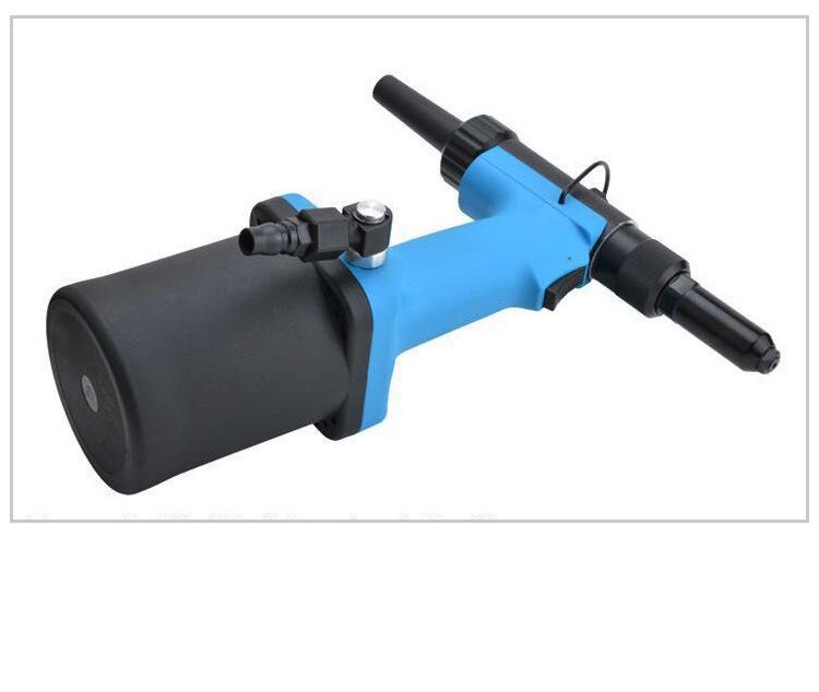 Industrial Grade Pneumatic Rivet Gun with Nut and Cap Functionality