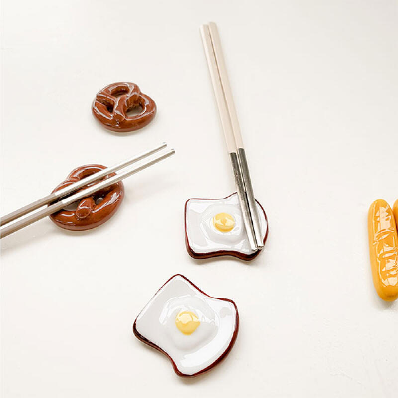 Bakery Bread-Shaped Spoon and Chopstick Rest pretzel