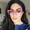 Vintage Cat Eye Glasses Clear Frame Women Fashion Transparent Optical Glasses Frame Cat Eyeglasses Frames Female Spectacle