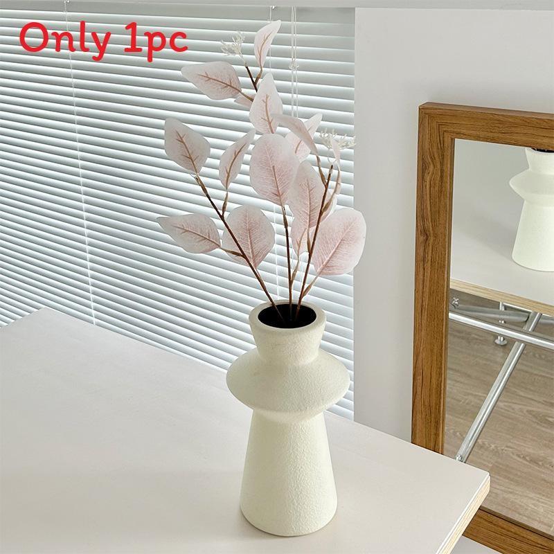 Eukalyptusblätter Künstliche Blumen mit texturierten Details für Wohnstyling Büro