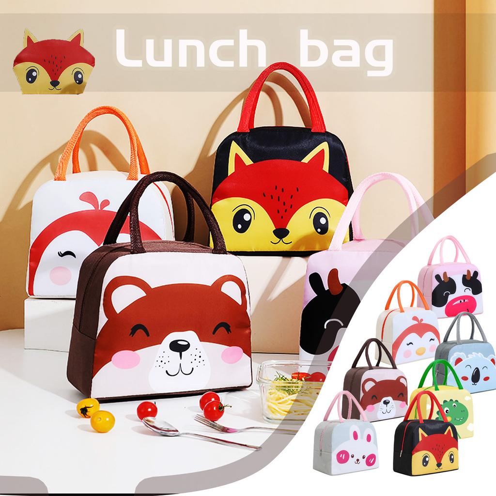 Fashion New Portable Thickness Picnic School Lunch Bag