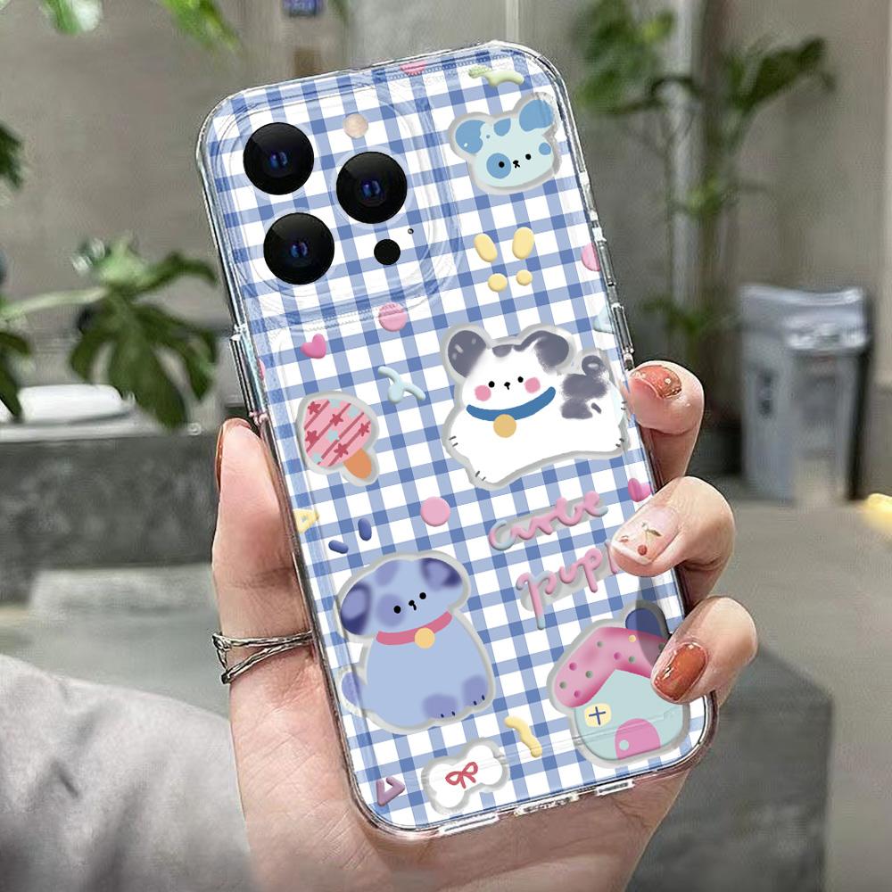 Drop-Proof Phone Case for iPhone 11 12 13 14 15 16 iPhone 14 15 16 Pro Max Samsung A16 A35 A36 A54 A55 S25 Xiaomi 11T