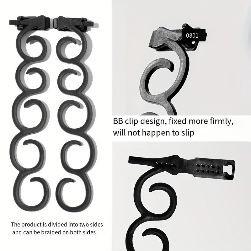 Women's Hair Styling Clip DIY French Style Hair Braiding Tool Roller Bun Maker Hairstyle Braid Tool Twist Plait Hair Braiding Accessories