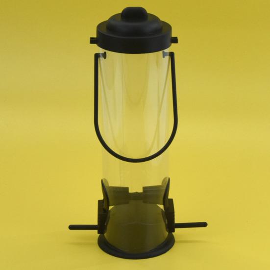 Outdoor Hanging Bird Feeder Hummingbird Food Holder Transparent Large Capacity Easy To Refill Wild Bird Feeder