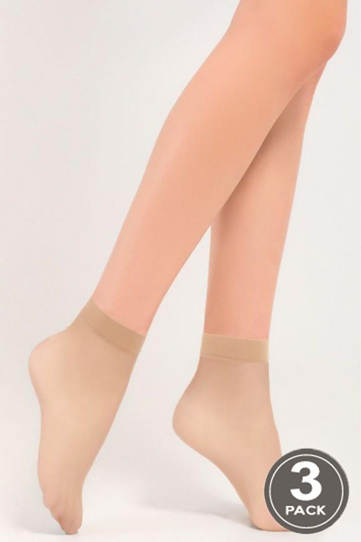 

Шкарпетки, 3 штуки Legs (91790) one size тілесний