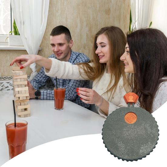 3D Printed Mechanical Dice Portable Travel Spinner Dice Rotatable PLA Roulette Dice Fidget Toy Kids Adults Family Night Bar Party Board Game Props