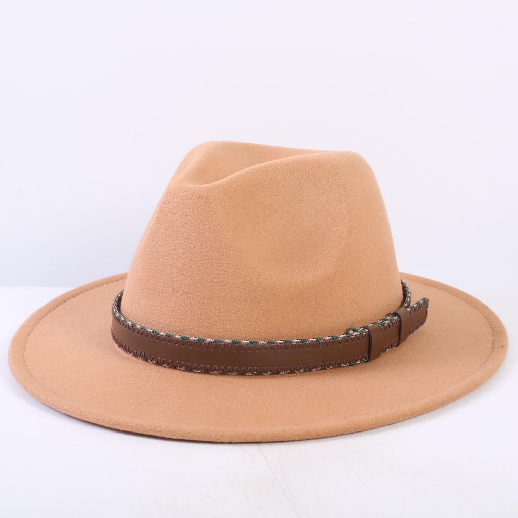 Popular European and American classic simple flat-brimmed top hat men's and women's fashionable and elegant versatile jazz hat top hat