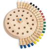 Wooden Memory Match Stick Chess Game, BLOWEST Colorful Memory Chess, Funny Block Board Game, Early Educational Toy, Brain Training Games